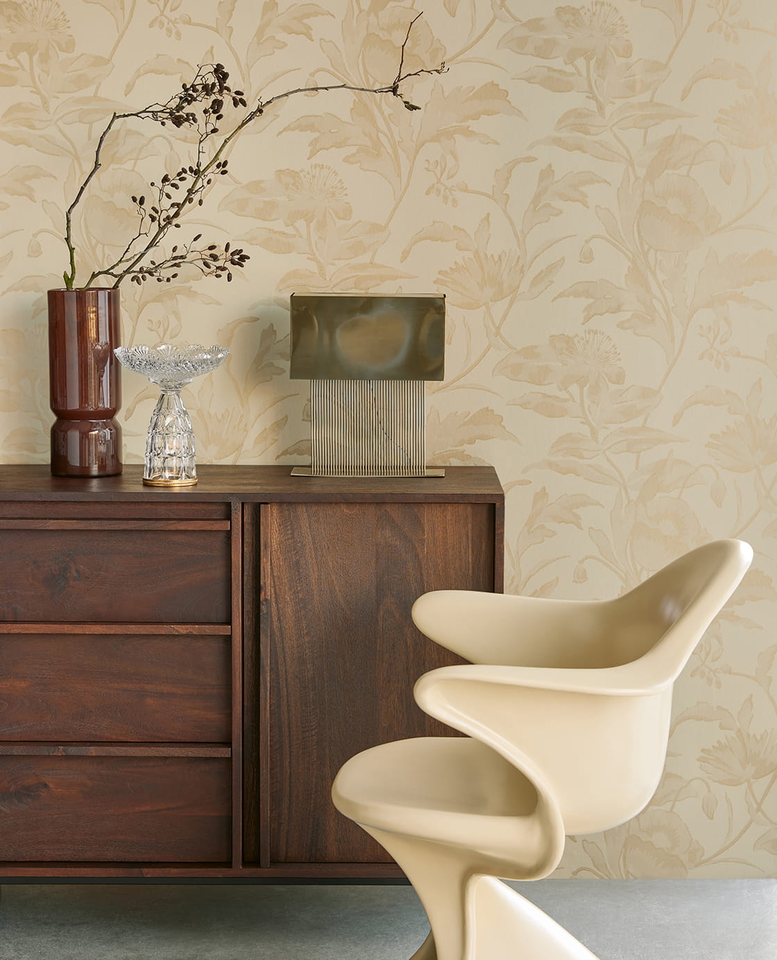 Tapete Fiori Ombre - 340132