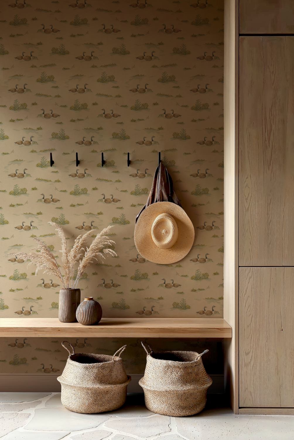 Tapete Mallard Duck - Mint