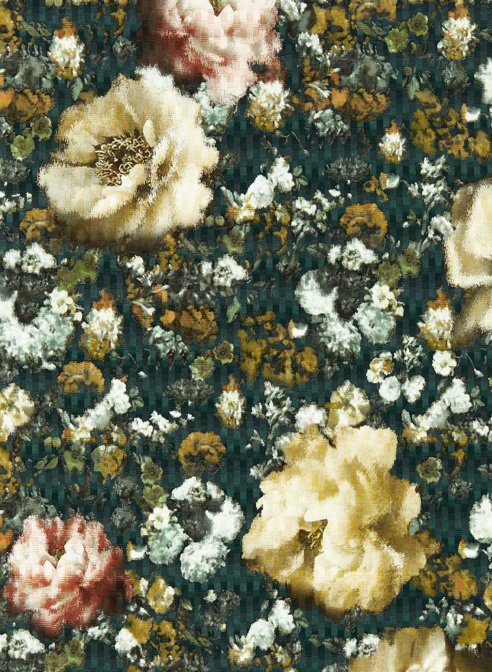 Tapete Camile - Teal/ Spice