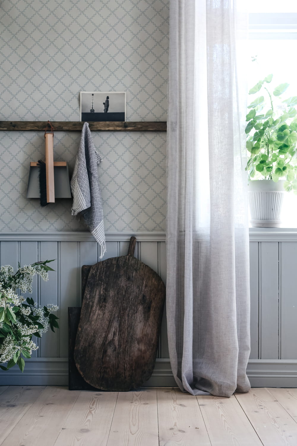 Tapete Trellis - Misty Blue