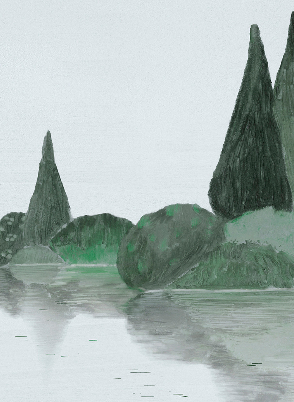 Wandbild Les Bords De Marne - PAN152