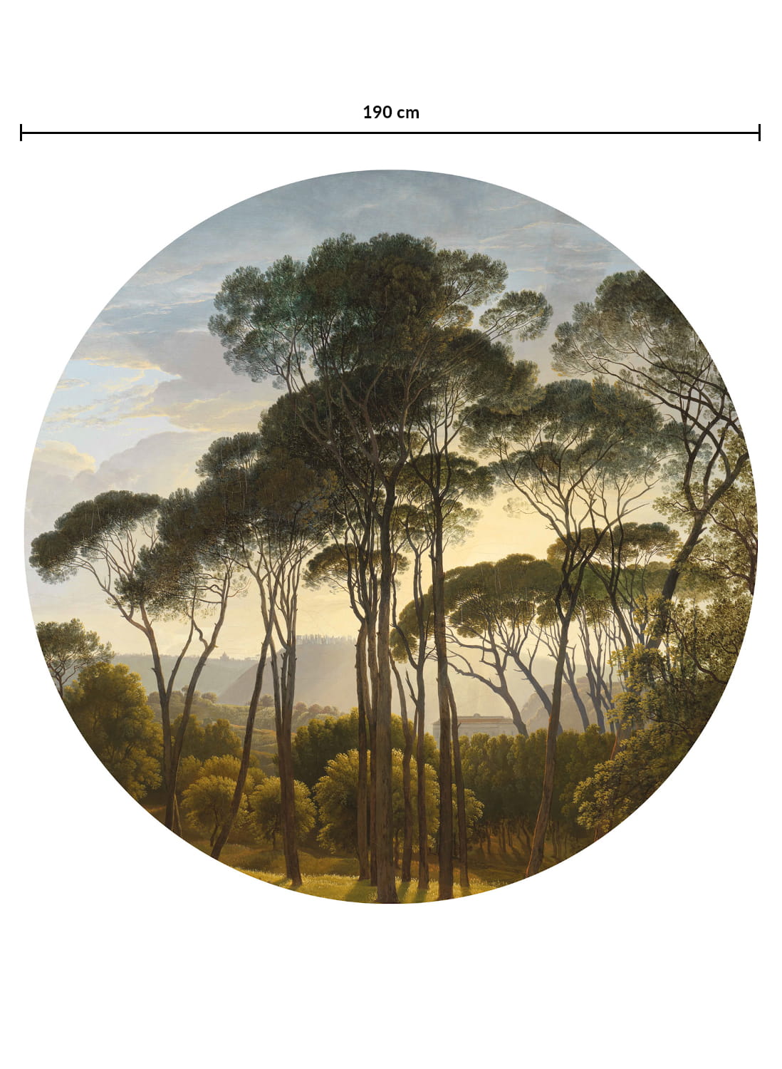 Wallpaper Golden Age Landscapes 1 Circle