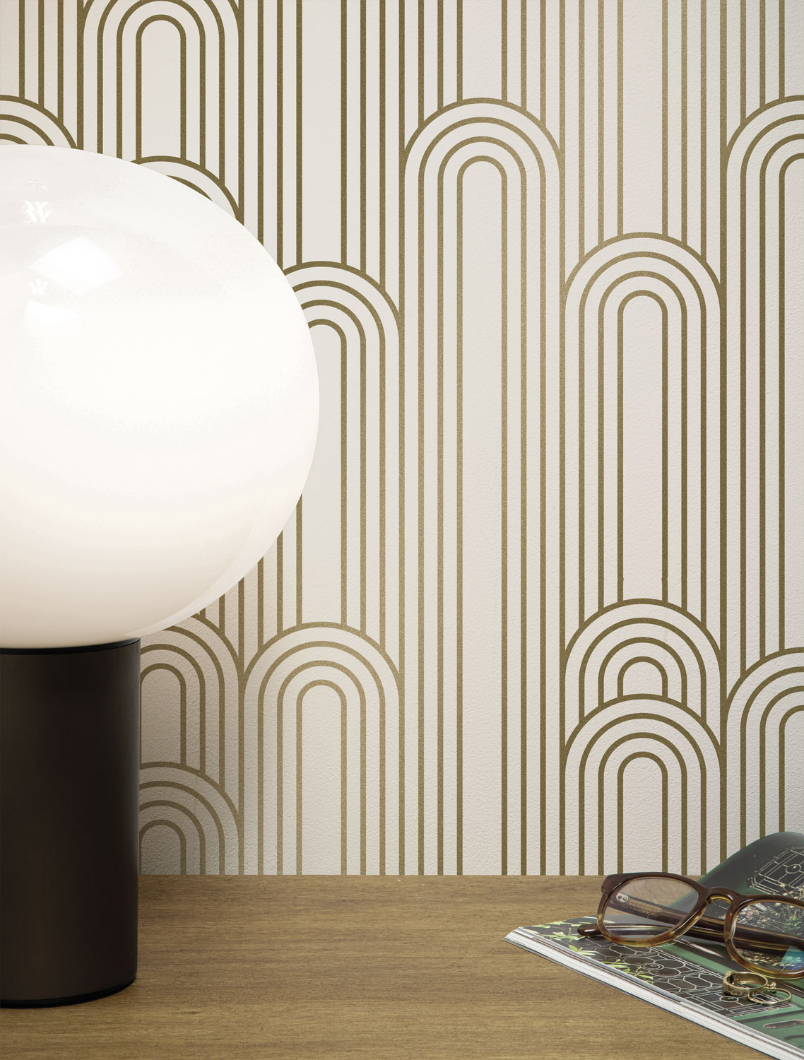 Tapete Golden Lines 2 - MW-087