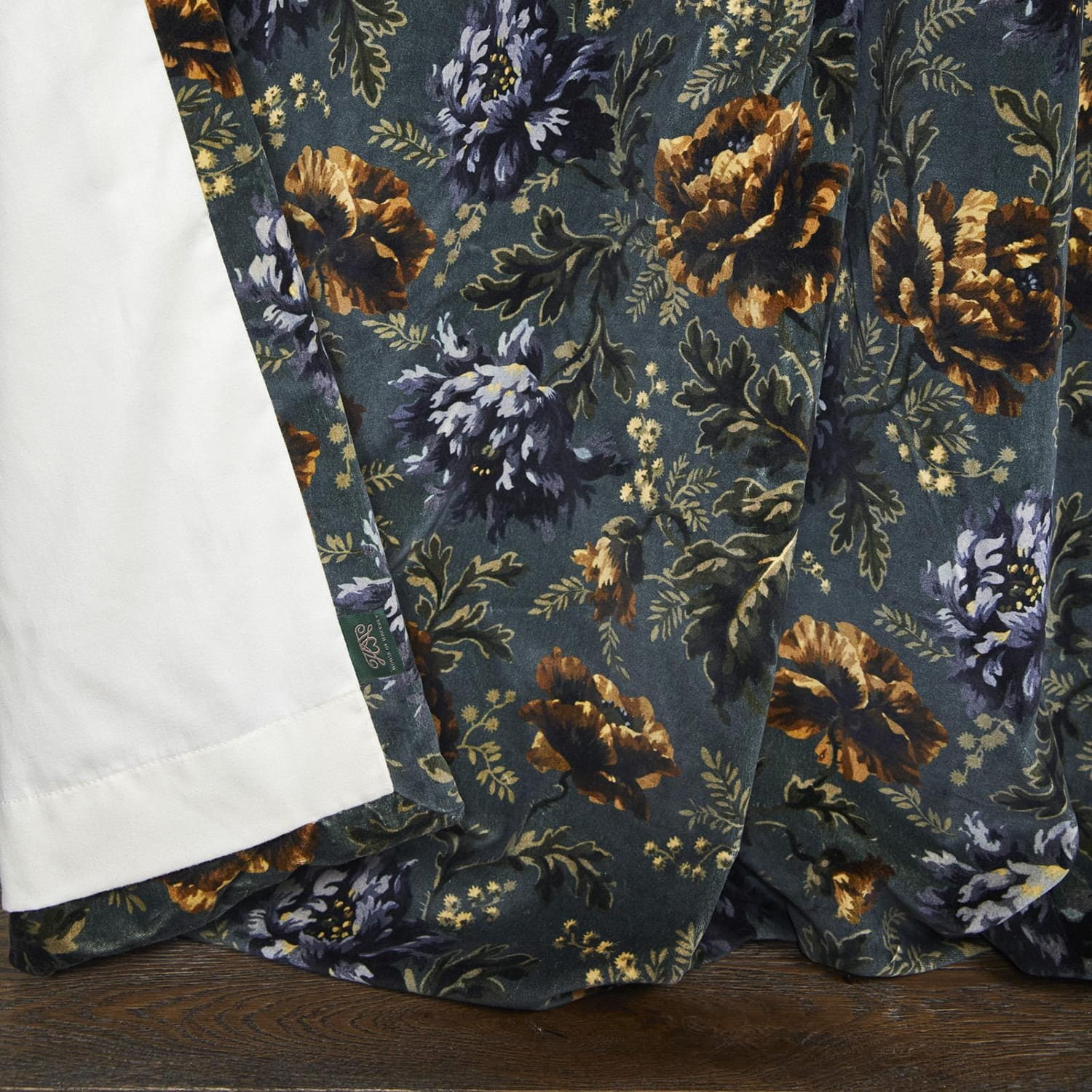 Tissu Opia - Velvet - Petrol