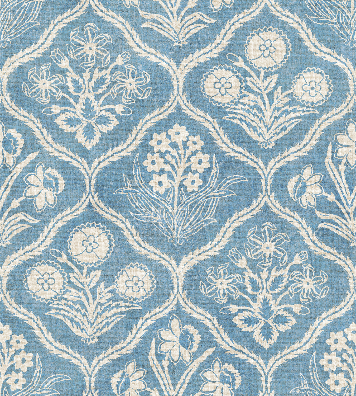 Wallpaper Rosa - Blue