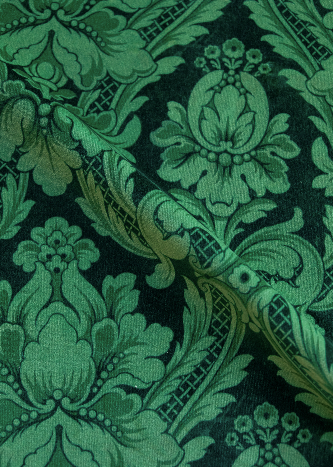 Stoff Venetian Damask - Emerald