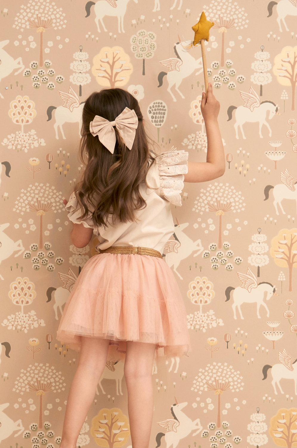 Tapete True Unicorns - Old Pink