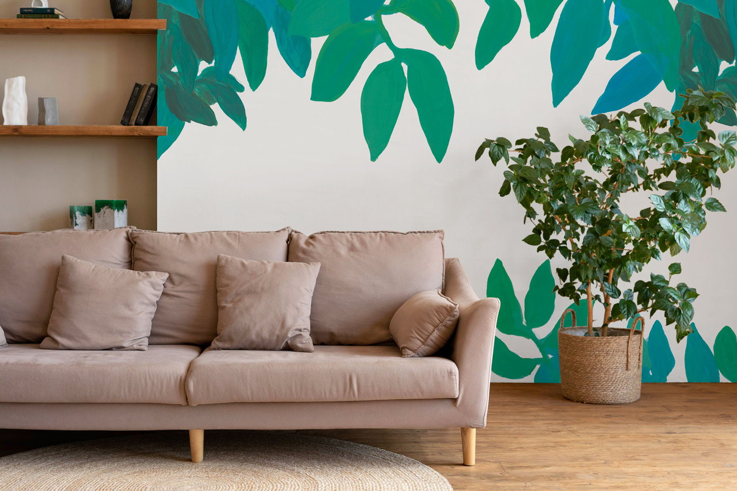 Wandbild Tango - Emeraud