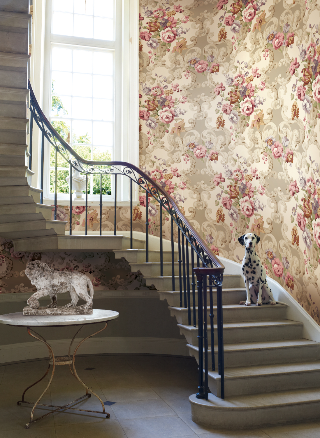 Tapete Floral Rococo