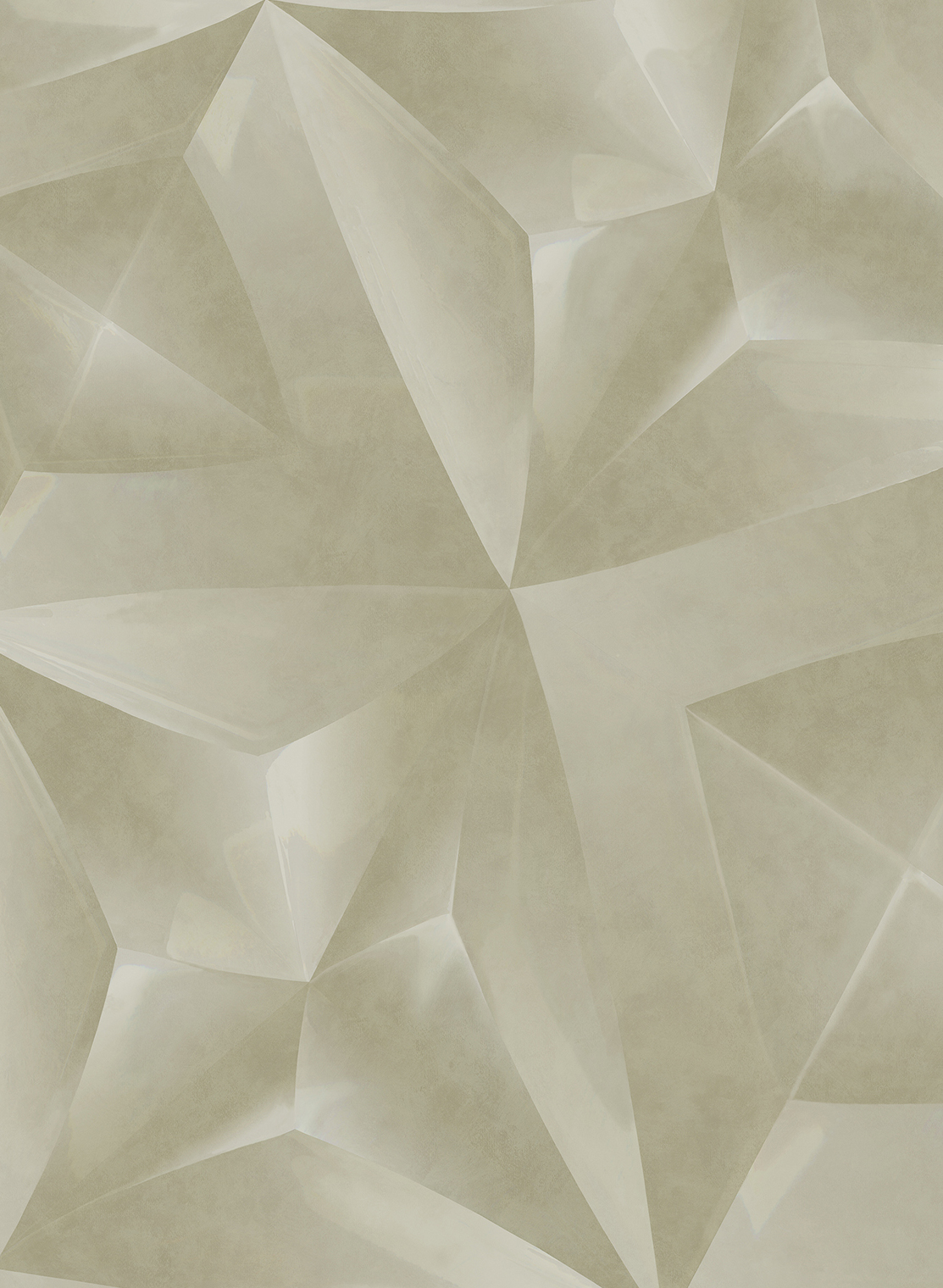 Wandbild Crystal - Sage Right