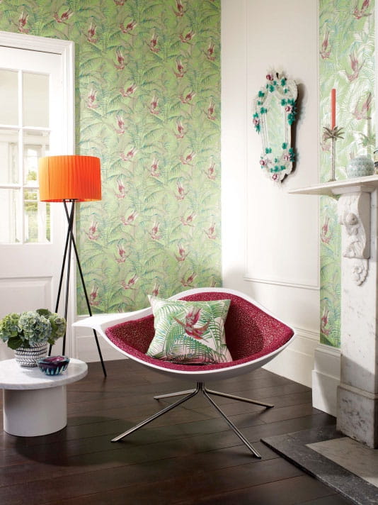 Tapete Sunbird - Ruby/ Kiwi
