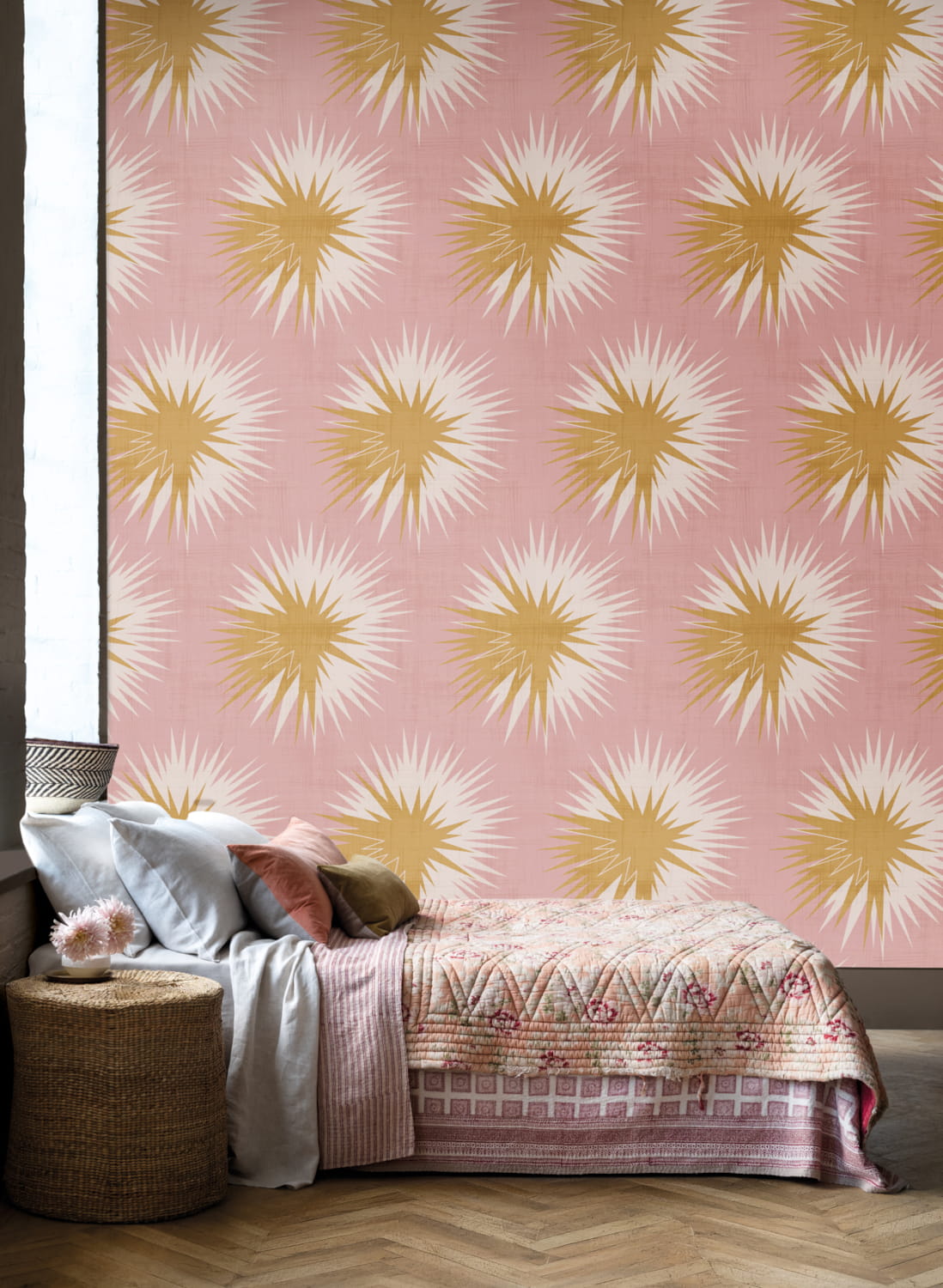 Carta da parati Soft Thistle