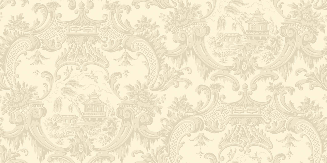 Tapete Chippendale China - Stone