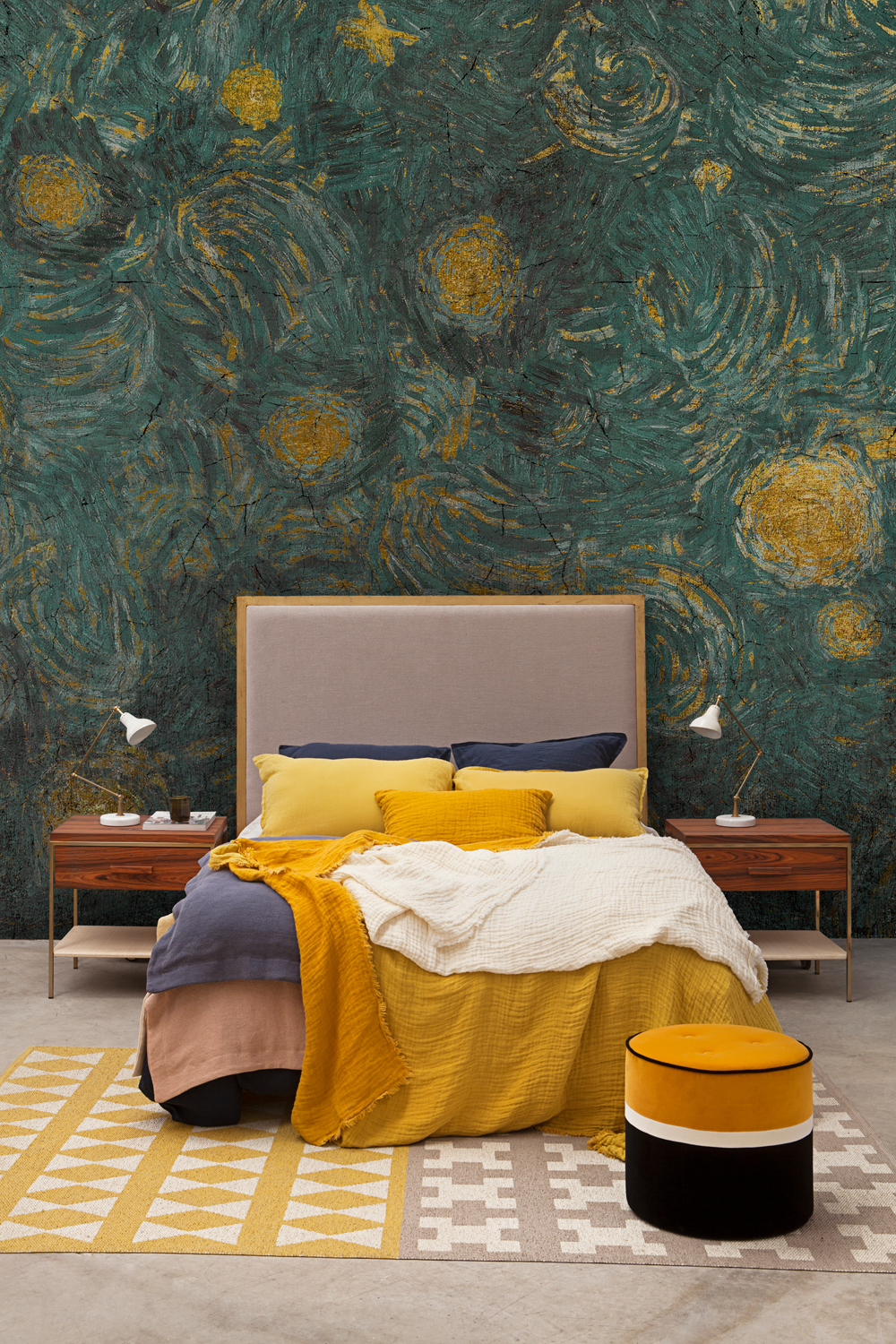 Wandbild Vincent - Emerald