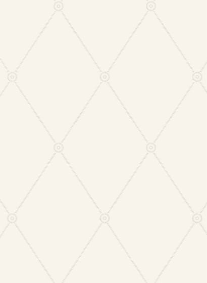 Tapete Georgian Rope Trellis - Ivory