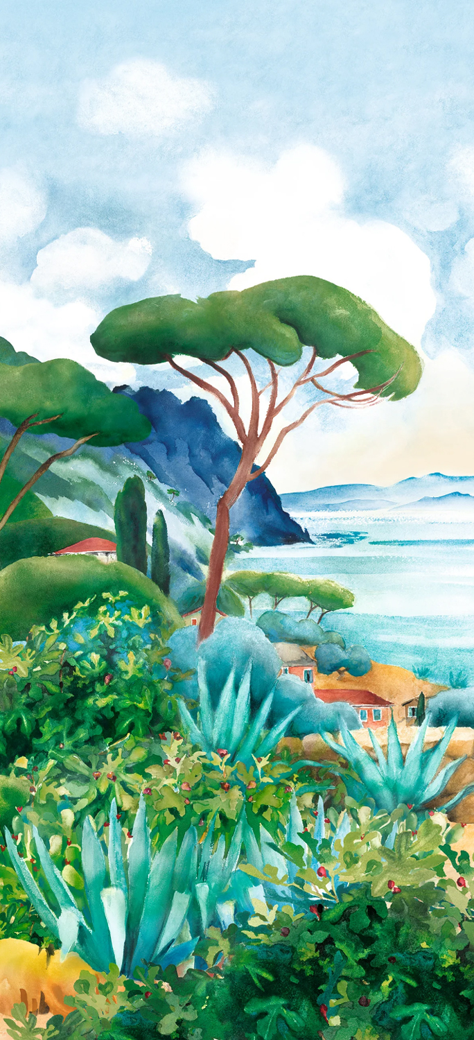 Carta da parati Cap Corse - Panel D
