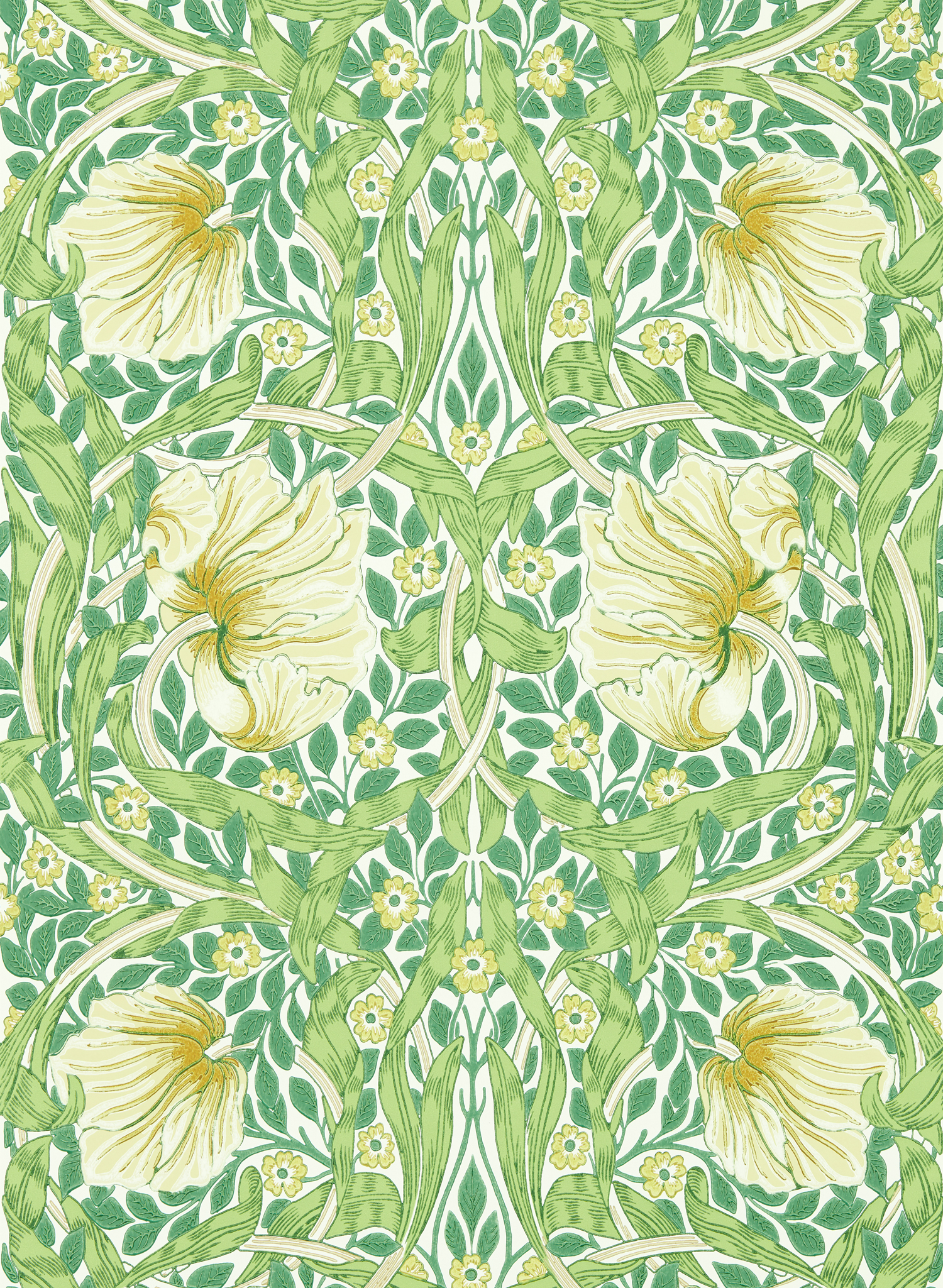 Tapete Simply Pimpernel - Weld/ Leaf Green