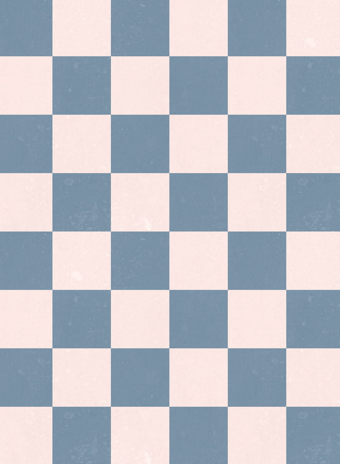 Wandbild Chess - Blue/ Pink