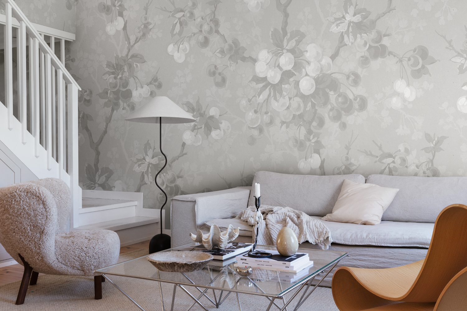 Wandbild Franka - Mineral Grey