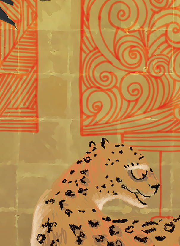 Wandbild Un Conte Fantastique - Panel 4