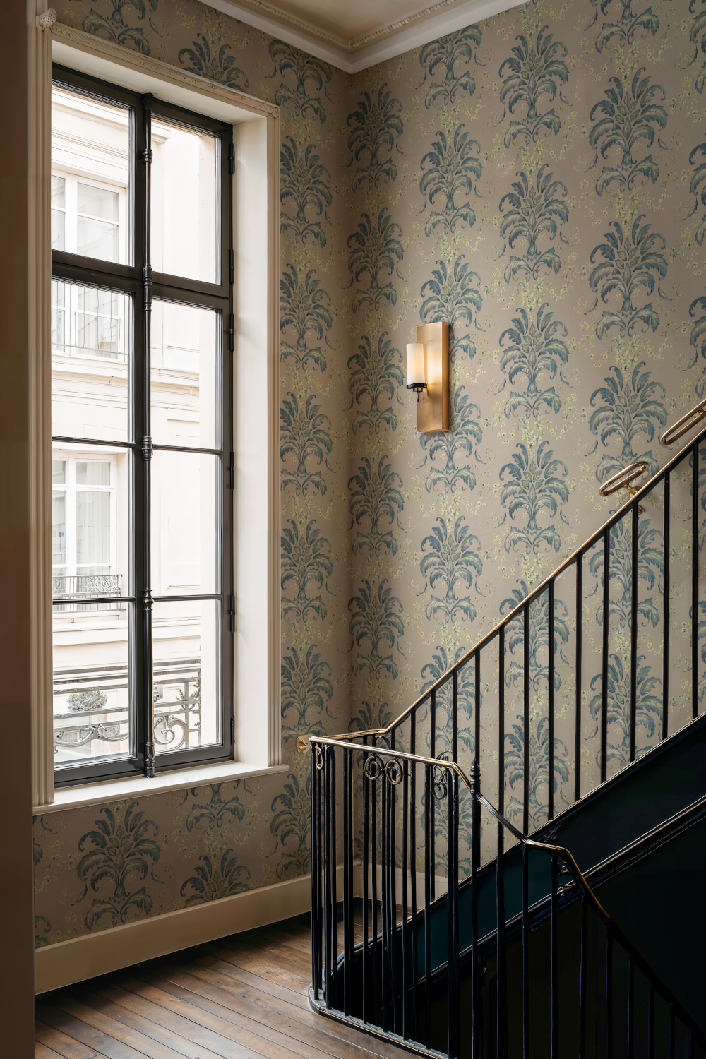 Tapete French Damask - Sapphire