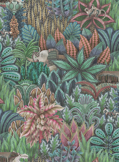 Tapete Singita - Dark Green