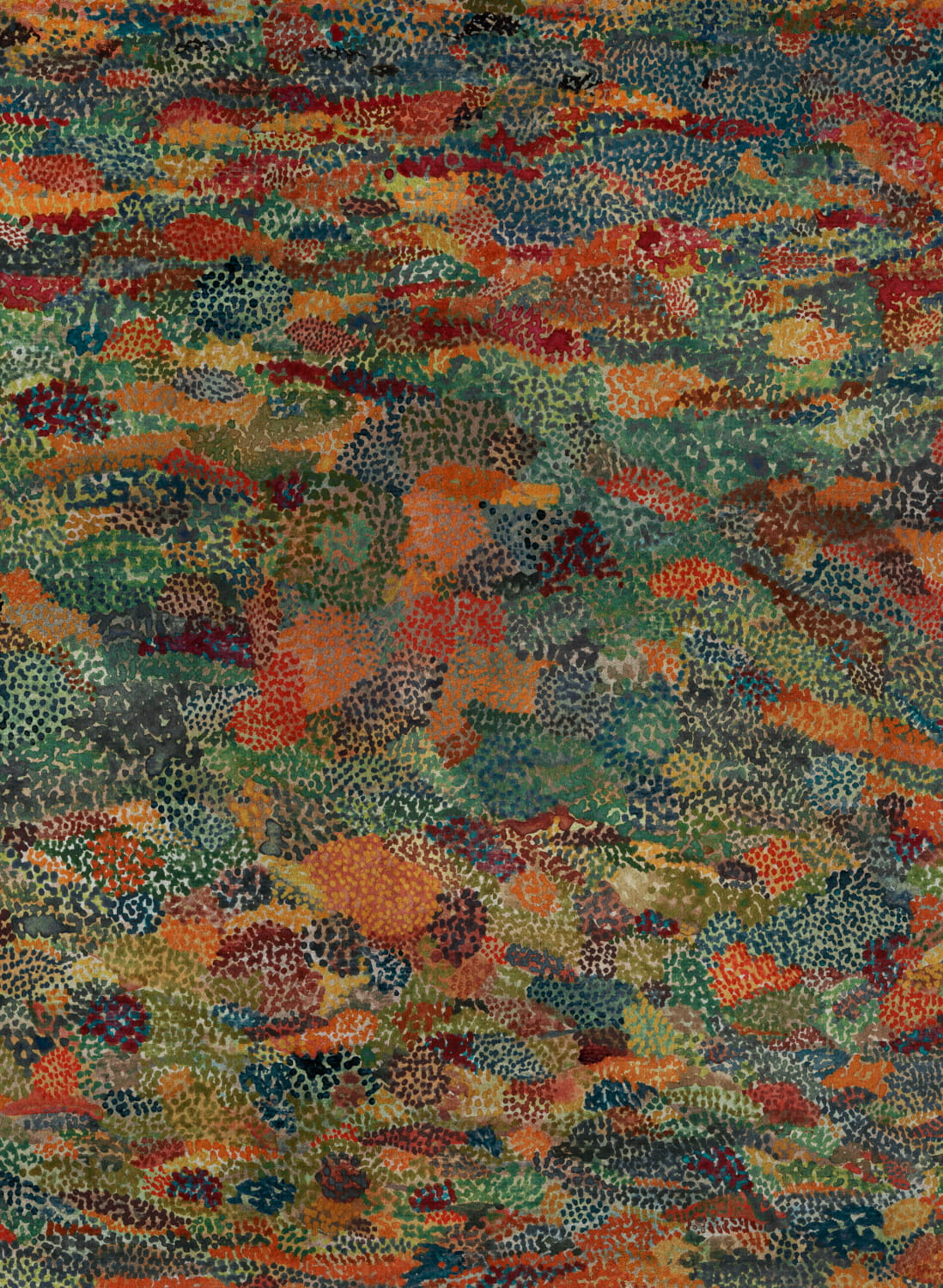 Wandbild Petal Strewn - Copper