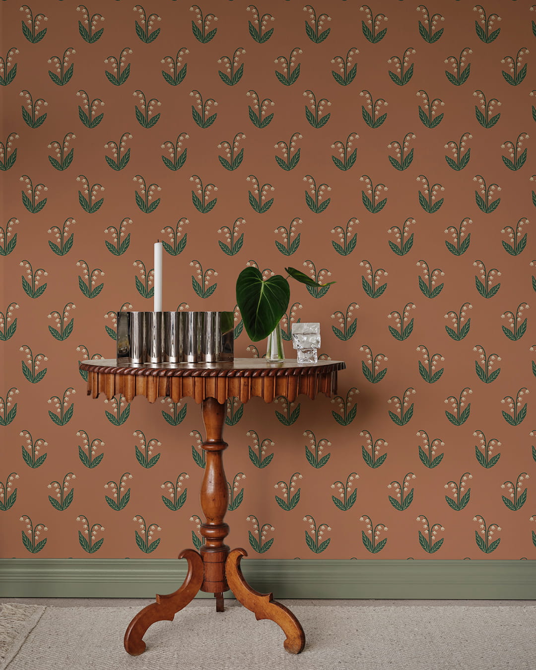 Tapete Lilly - Terracotta