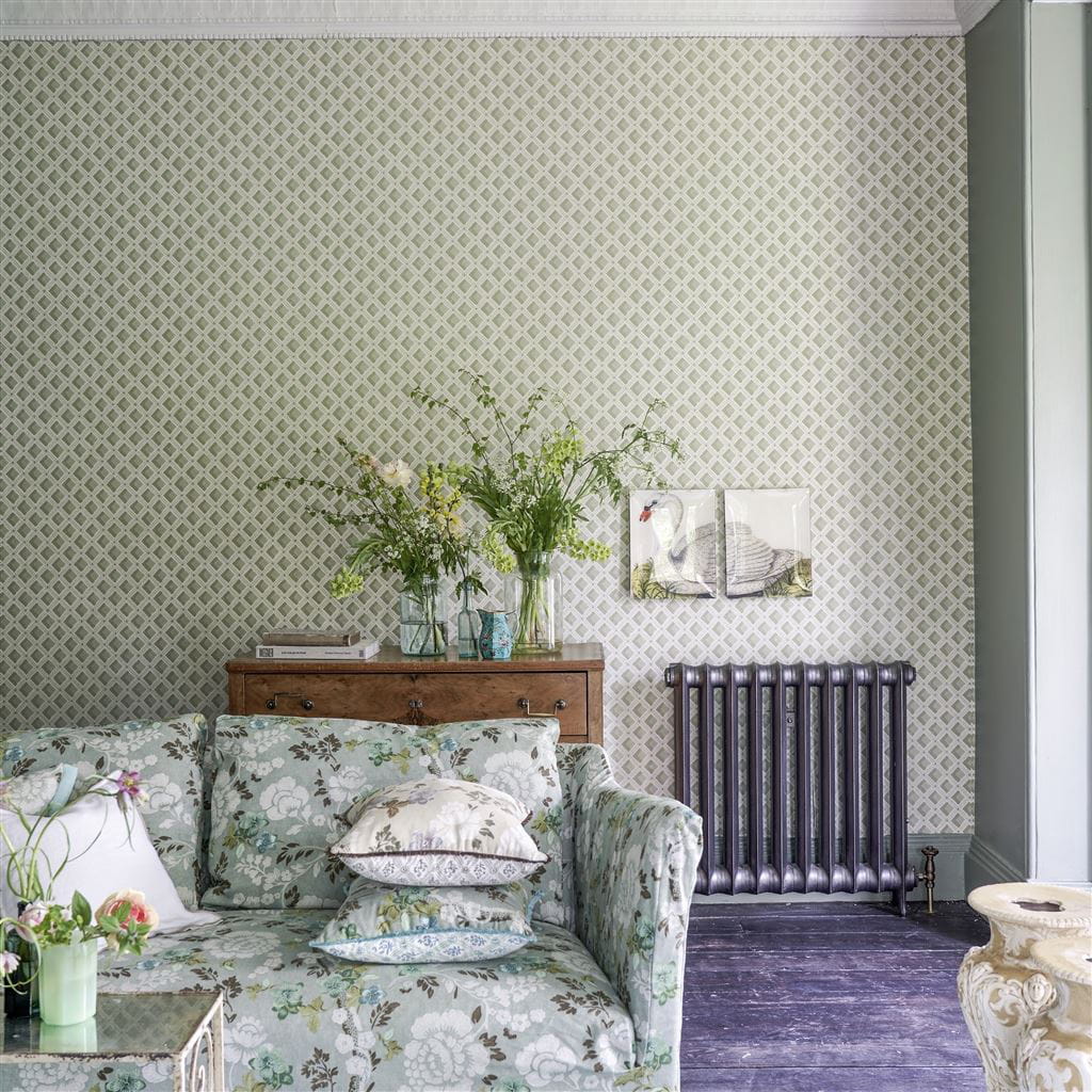 Tapete Amsee Geometric - Moss