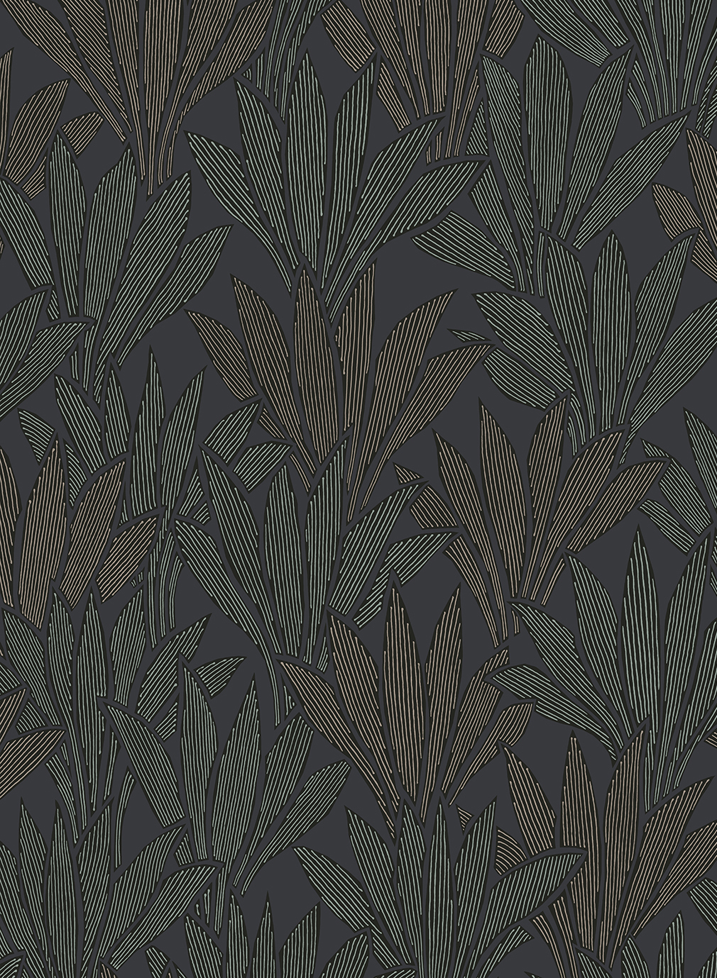Tapete Ray of Palms - 340153