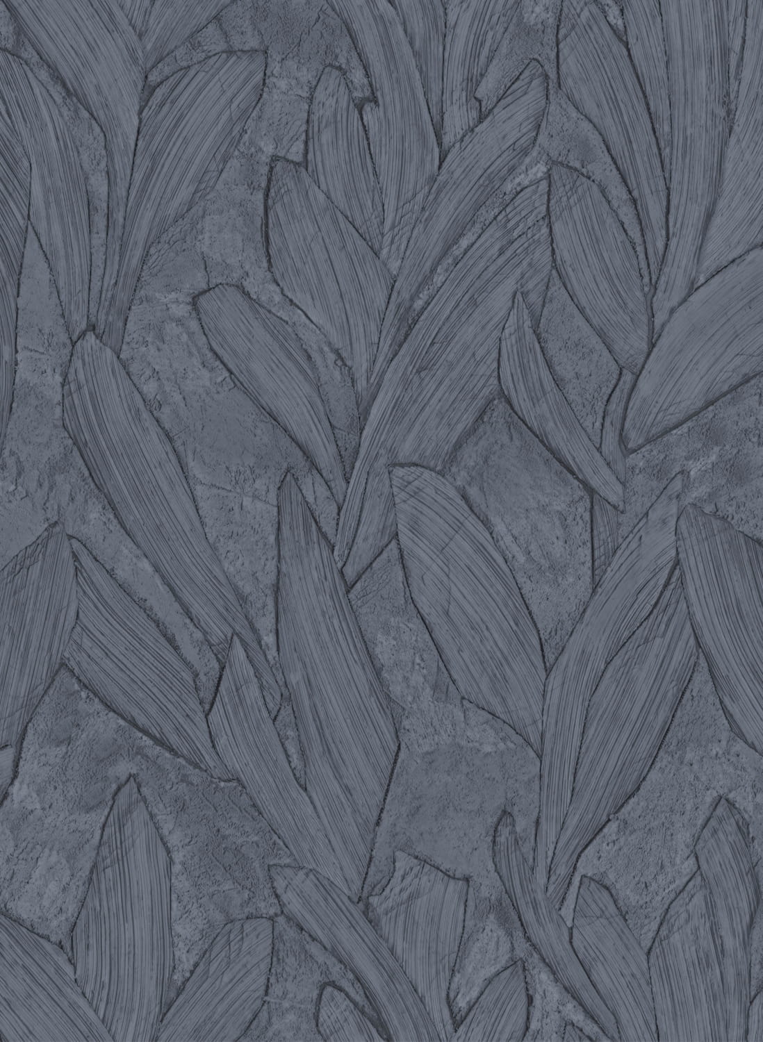 Tapete Piante - Ink Blue