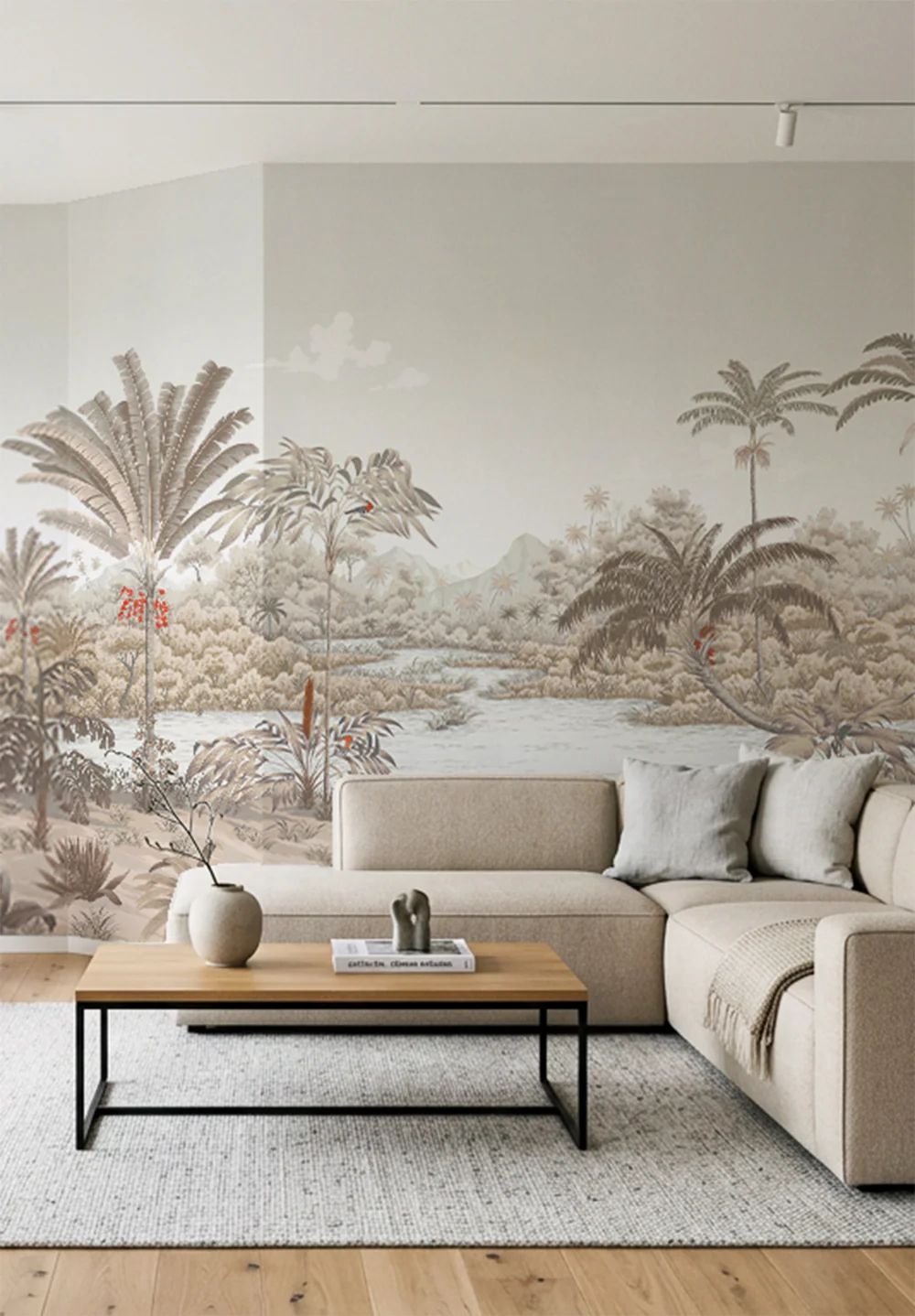 Wandbild Riviere des Parfums Sepia - D 10/11/12