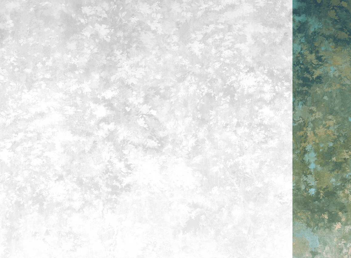 Wandbild Orthez - Green Panel 6