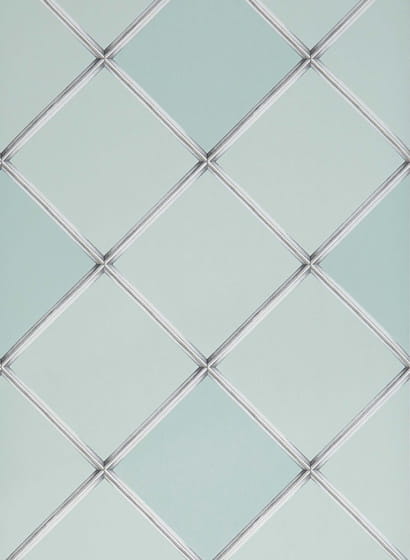Tapete Palm House Trellis - Eau de Nil