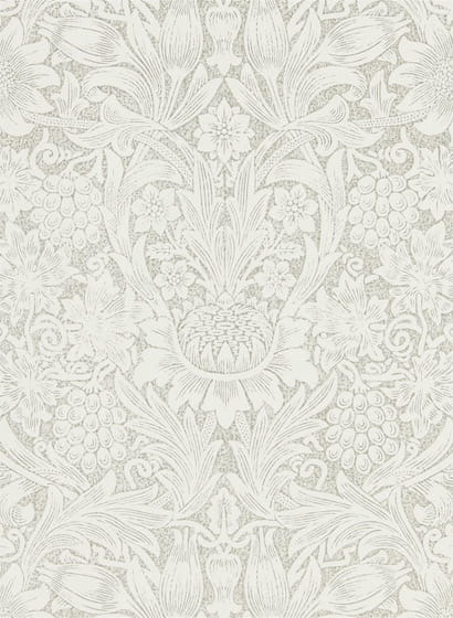 Tapete Pure Sunflower - Chalk/ Silver