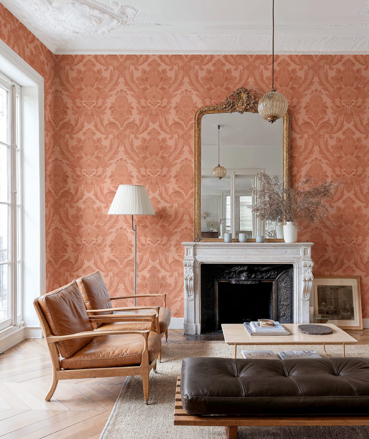 Tapete Venetian Damask - Peach