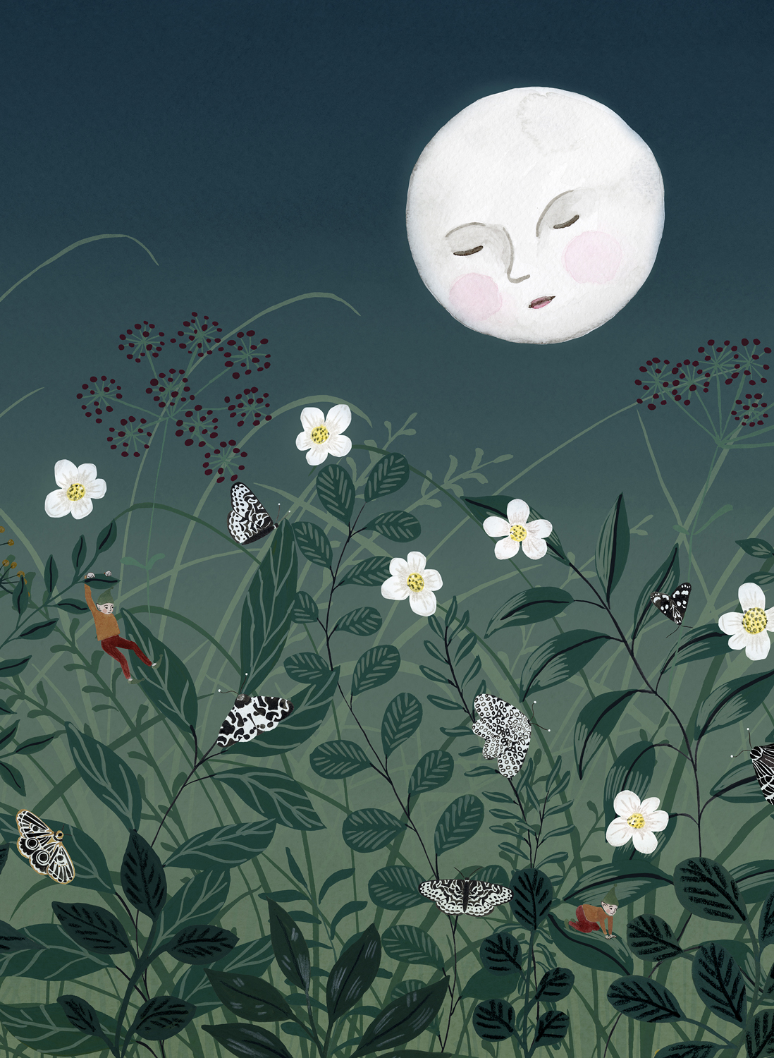 Wandbild Pixie - Night