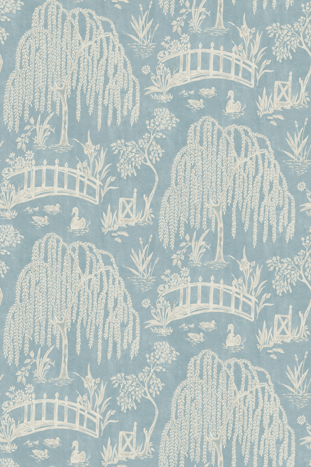 Tapete Les Saules - Blue