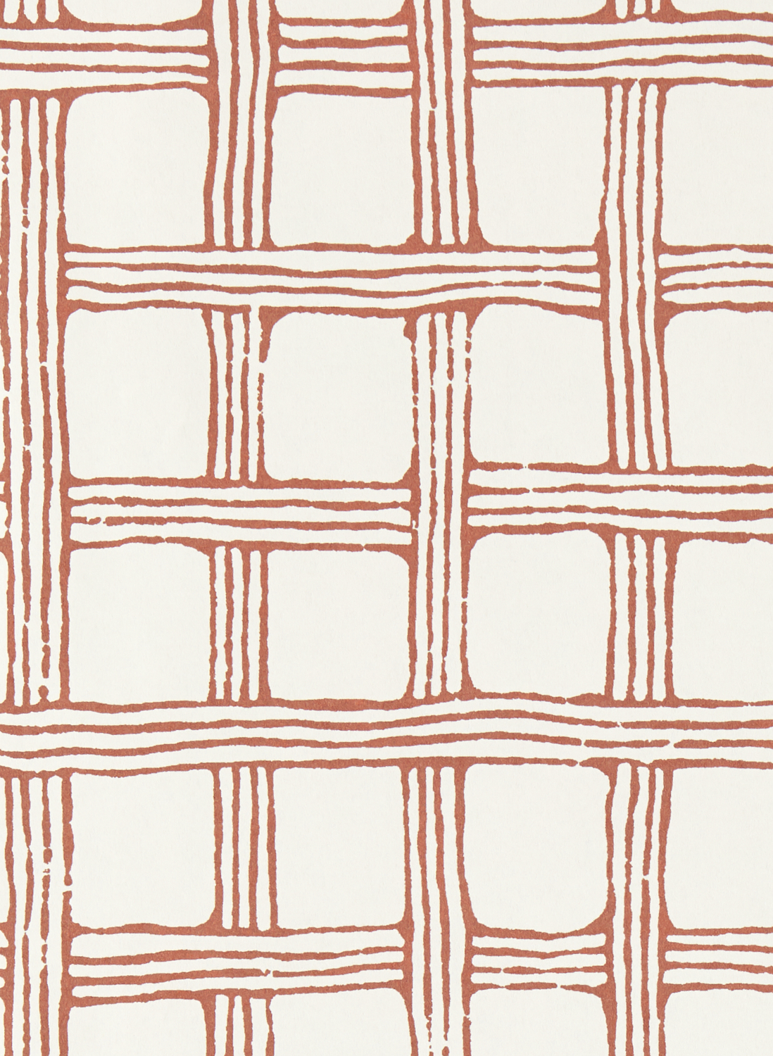 Tapete Fretwork - Ladybird Red