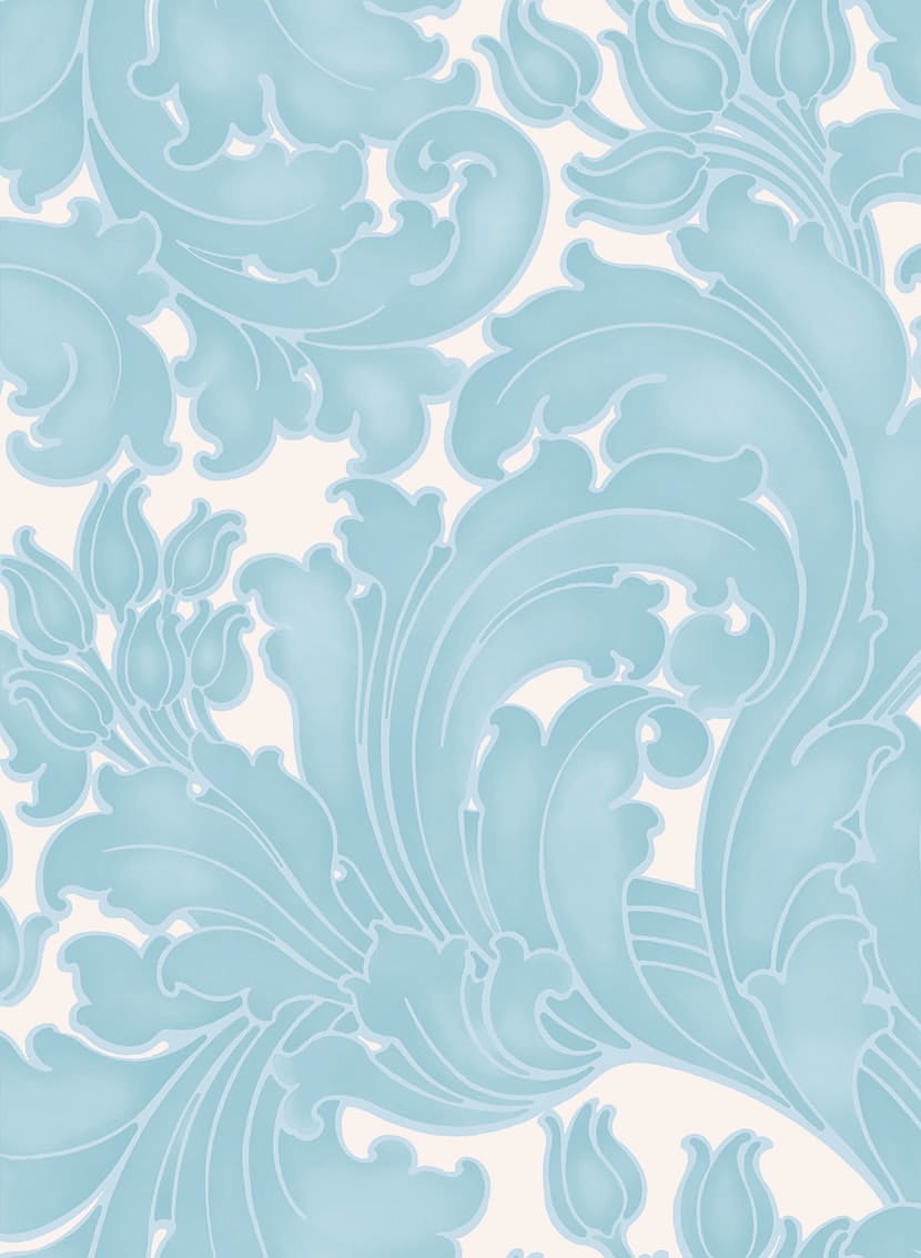 Tapete Tulip - Powder Blue