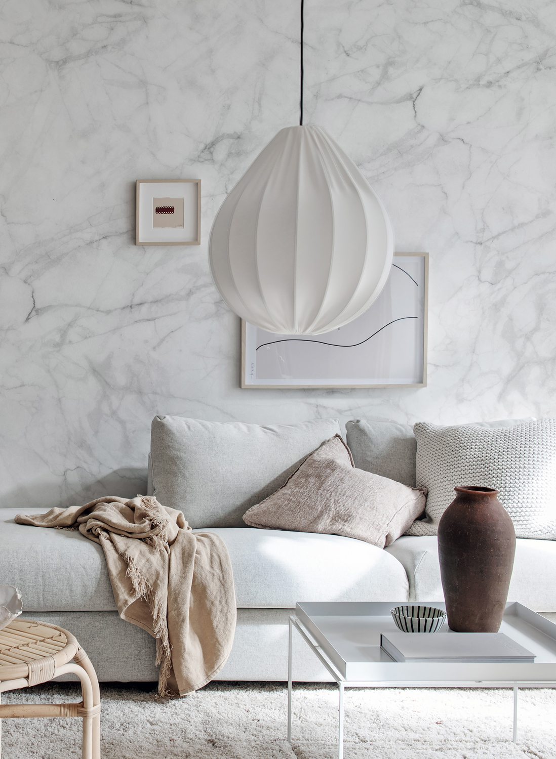Wandbild Marble Art