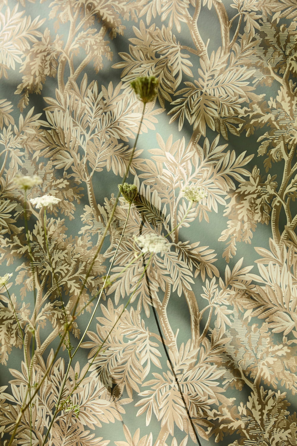 Tapete Tapestry Trees - Woodland Green