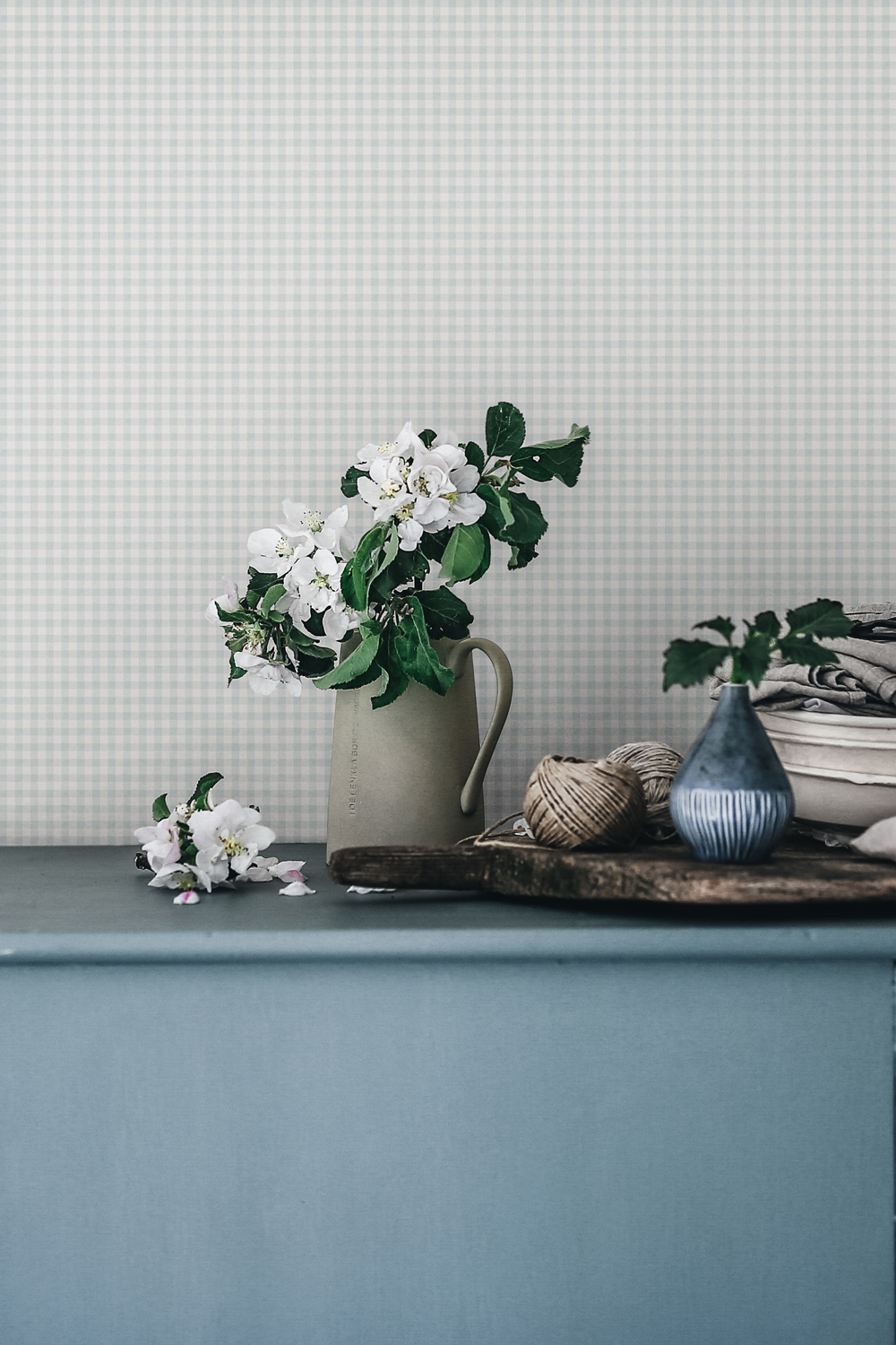 Tapete Ruta - Misty Blue