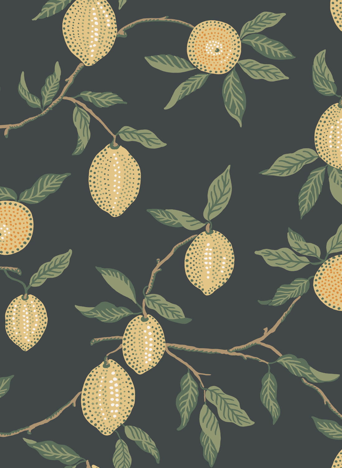 Tapete Limone - Charcoal
