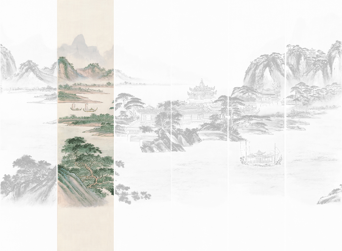 Wandbild Kaisui - Pastel Panel 2