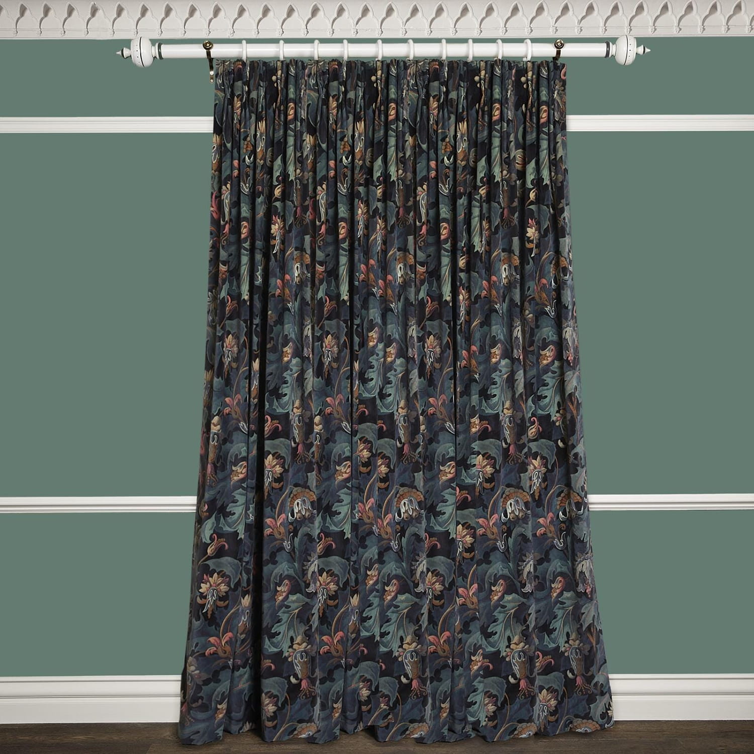 Tissu Vespertine - Velvet - Apatite