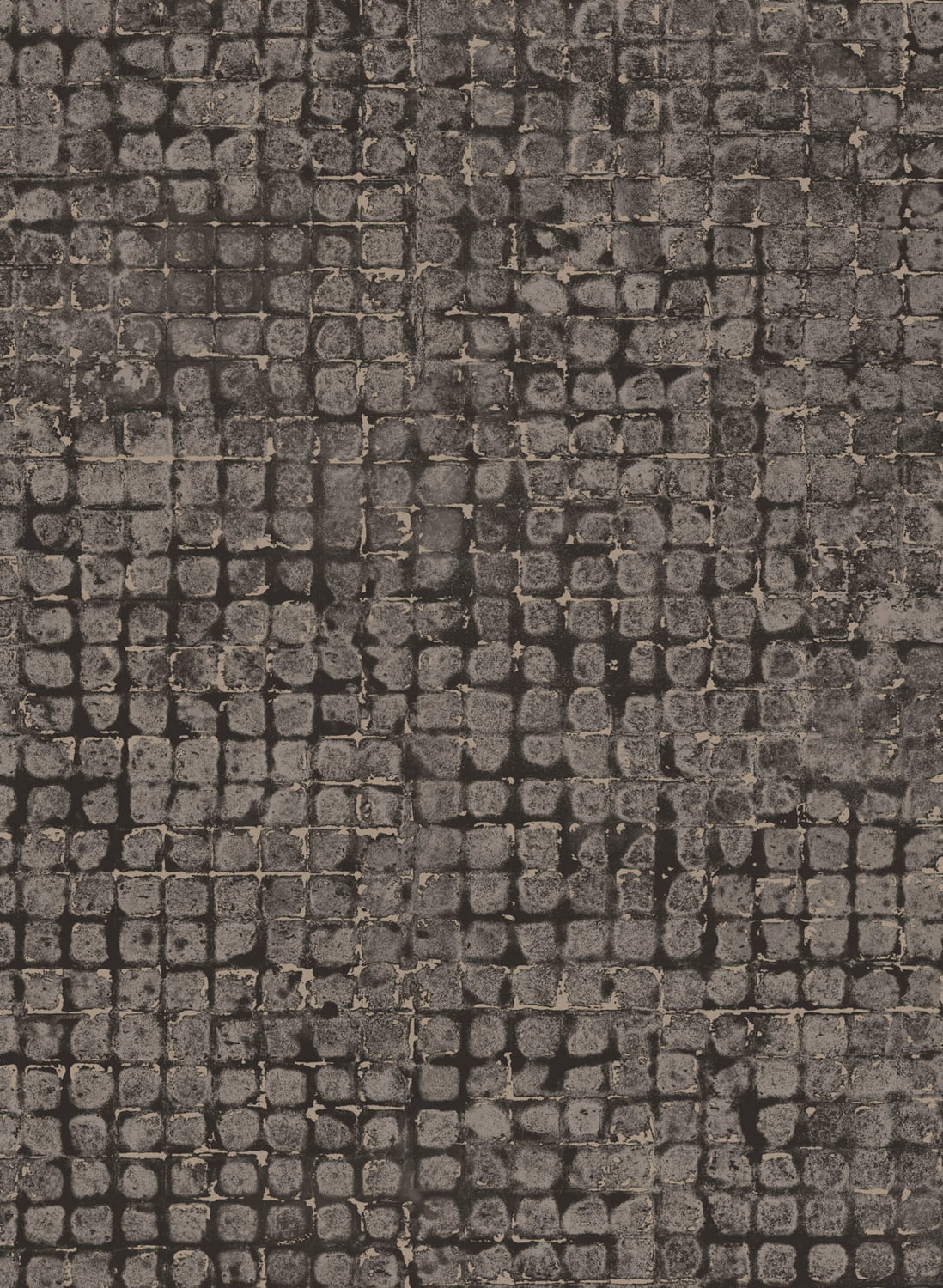 Tapete Mosaico - Charcoal