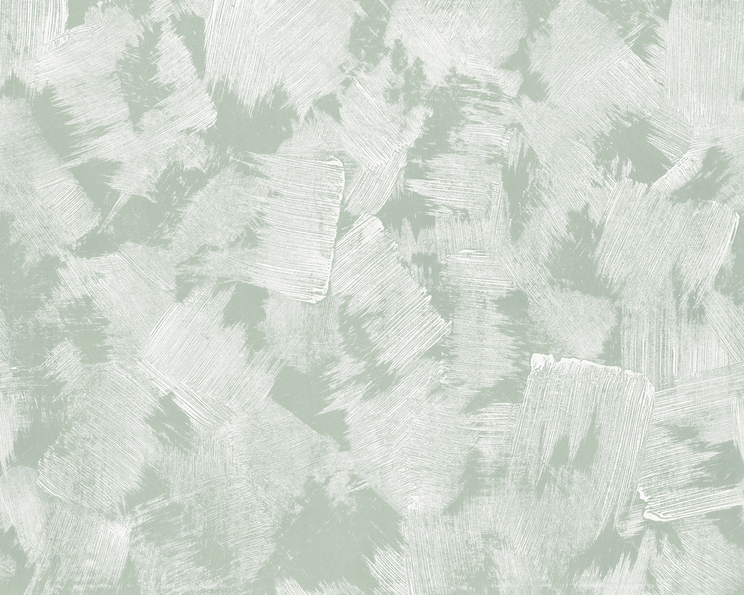 Wandbild Brush - green