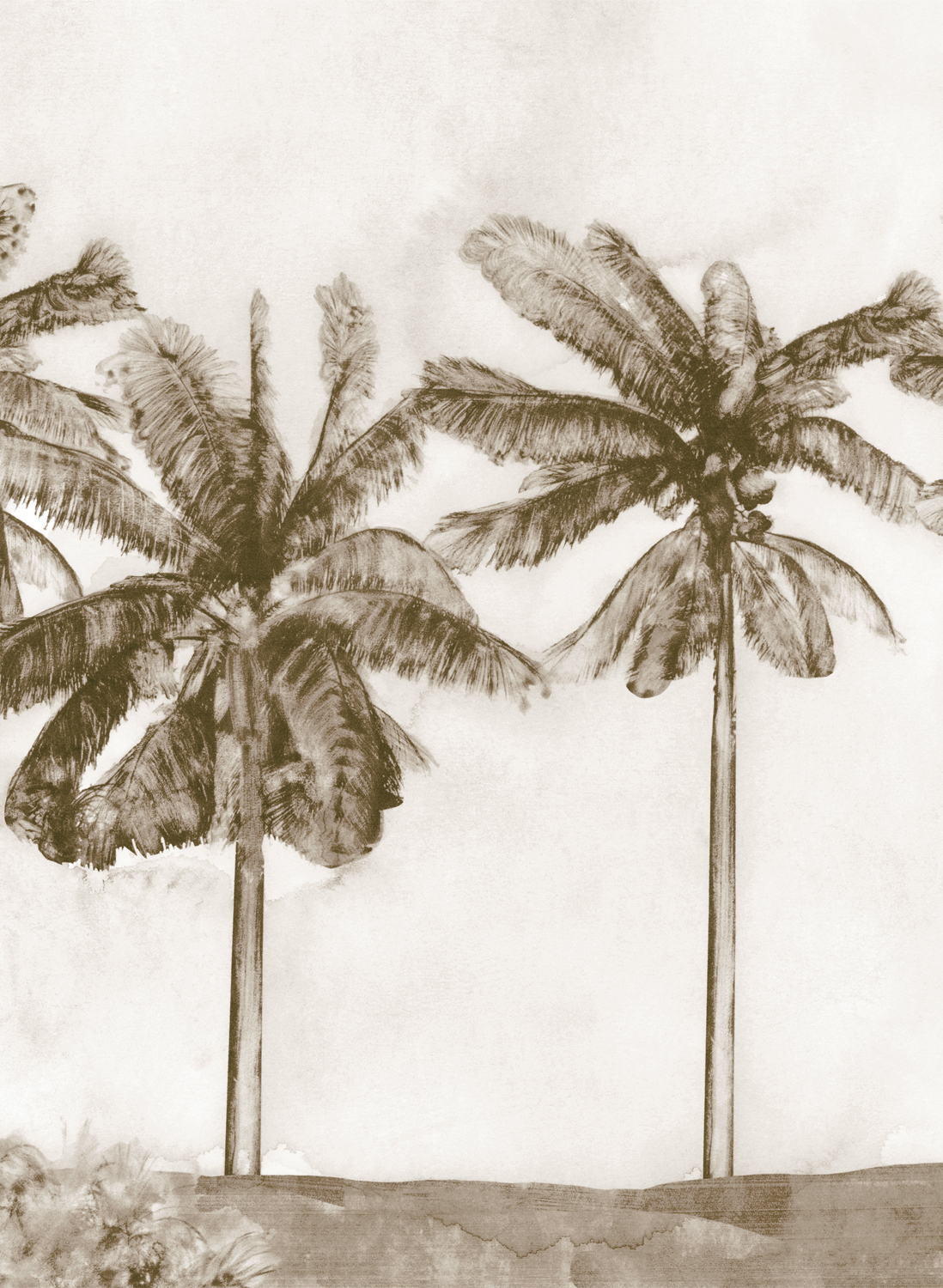 Wandbild Paradise - Ochre
