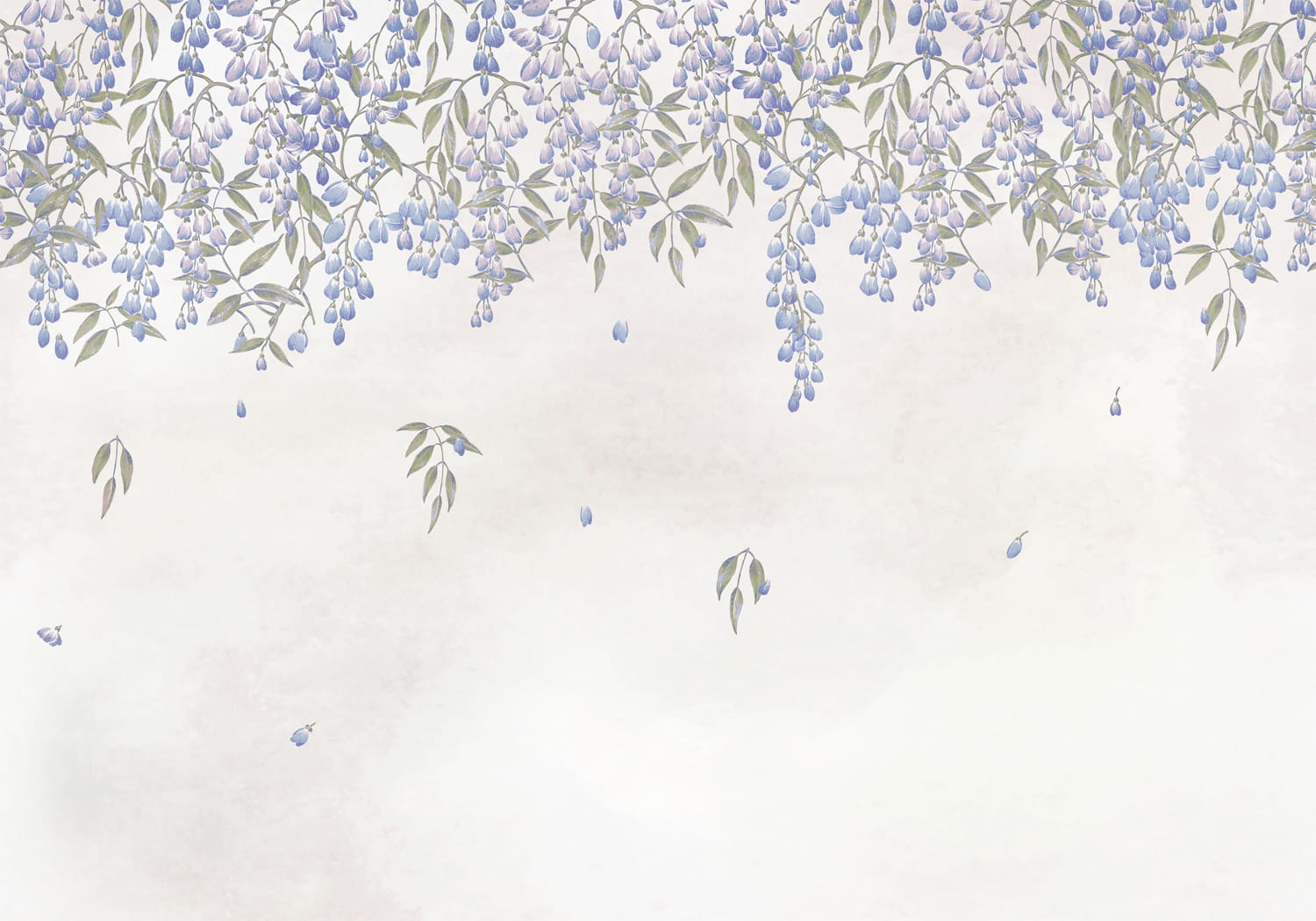 Wandbild Manuela - Indigo